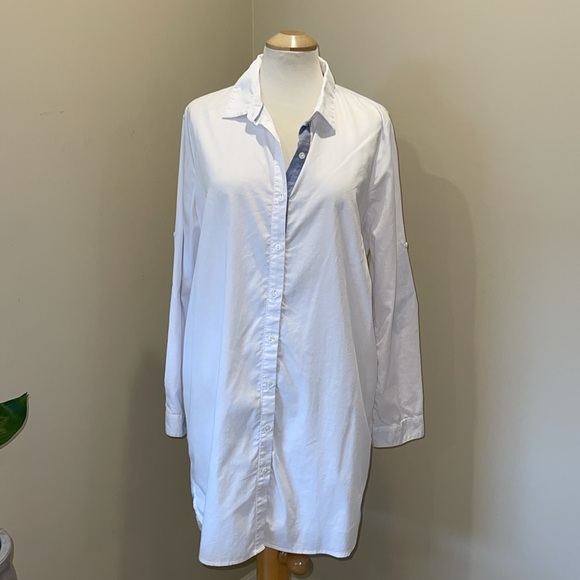 SOULMATES - White Shirt Dress - Picture 1 of 12